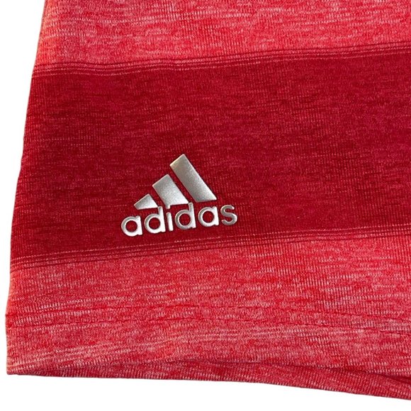 Adidas Striped Short Sleeve Polo Shirt NWT Sz L - Picture 7 of 10